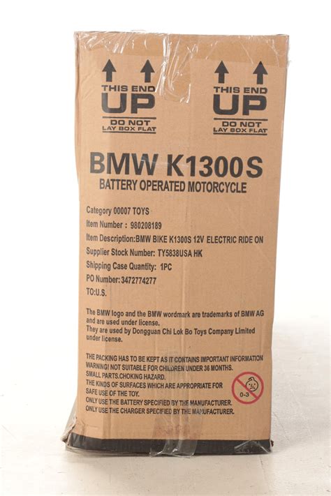 bmw bike ks battery operated  electric ride  toy motorcycle ebth