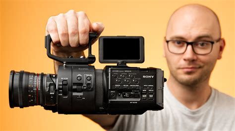 cinema camera shoots  raw video externally