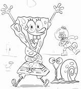 Spongebob Coloring Pages Printable Squarepants Color Sheets Kids Sheet Colouring Print Christmas Draw Drawing Thousands Find Cartoon Printables Getdrawings Gary sketch template