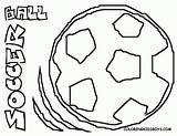 Soccer Ball Balls Coloring Printables Print Printable Popular Sports Coloringhome sketch template