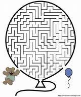 Maze Doolhof Labyrinth Labyrinthe Mazes Labirint Puzzles Laberintos Juegos Teddy Feest Labirinto Labirinti Strani Schwierig Puzzel Colorat Shapes Werkbladen Starters sketch template