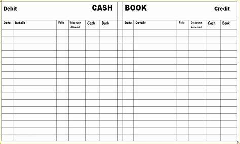 ledger template  excel accounting templates general ledger