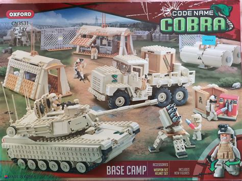 set oxford cn army base camp brick set lego compatible hobbies toys toys games