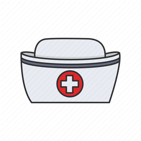 cap hat health nurse nurses cap uniform icon   iconfinder