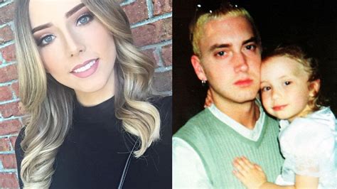 eminem s daughter hailie is 21 and stunning see the pics youtube