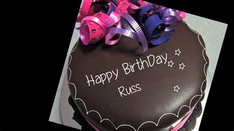 happy birthday russ  youtube