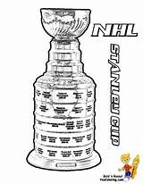 Coloring Hockey Pages Colouring Nhl Blackhawks Maple Leafs Trophy Stanley Cup Logo Teams Color Clipart Logos Penguins Yescoloring Clip Birthday sketch template
