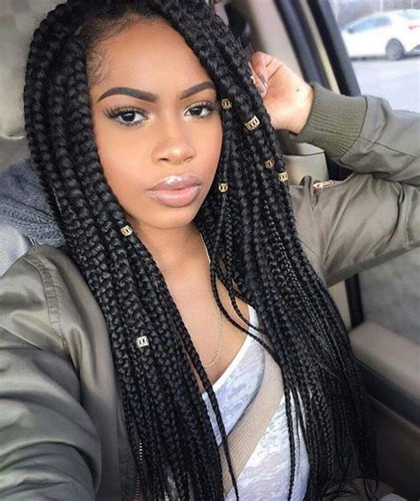 55 Trendy The Different Box Braids Artificial Hairstyles 2018