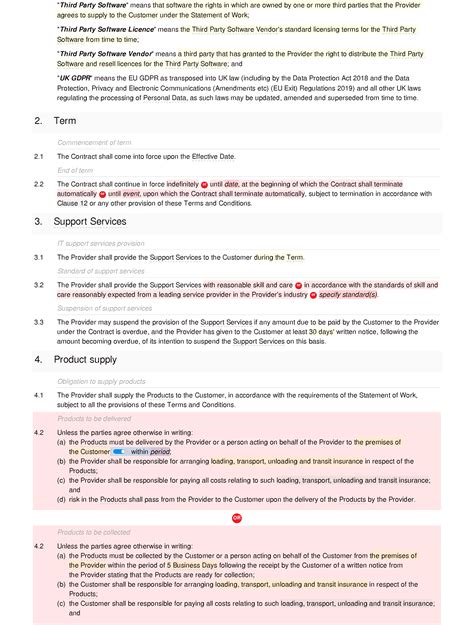 support terms  conditions basic docular