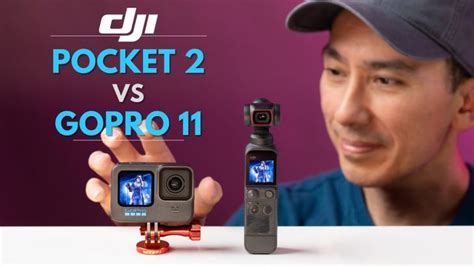 dji pocket   gopro hero  comparing features review