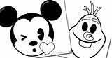 Coloring Emojis Disneyclips Disney Pages sketch template