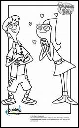 Coloring Pages Phineas Ferb Flynn Jeremy Read Colors Team Teamcolors Bookmark Disney Title Cartoon Template Cadance sketch template