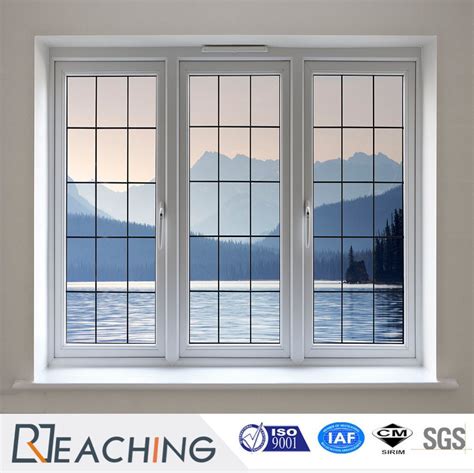 mm series  white color profile upvcpvc casement window  grills china pvc window