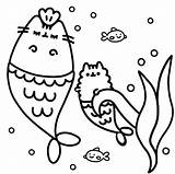Pusheen Coloring Pages Cat Book Kids Choose Board Adult Print sketch template