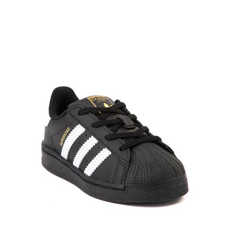 adidas superstar athletic shoe baby toddler black journeys kidz