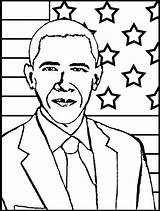 Obama Coloring Barack President Pages Michelle Drawing Color Drawings Line Printable Sheet Kids Fresh Getcolorings History Quilt Block Pattern Getdrawings sketch template