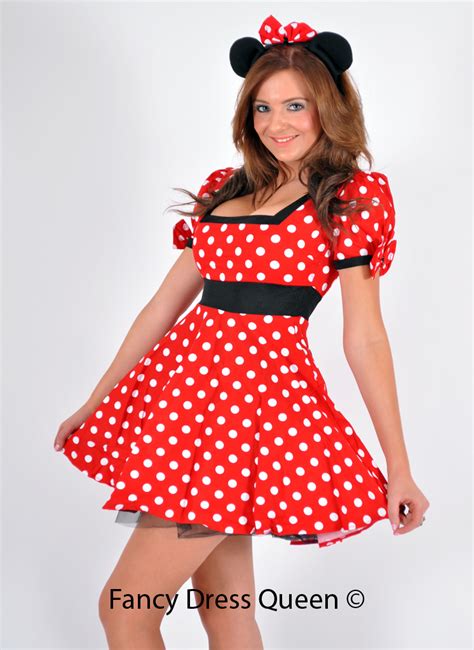 Sexy Disney Minnie Mouse Costume Cosplay By