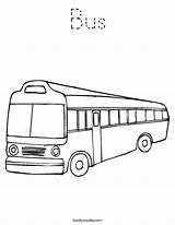 Bus Coloring Pages Bas Transportation Decker Autobus Double Print Noodle School City Outline Twistynoodle Built California Usa First Twisty Tracing sketch template