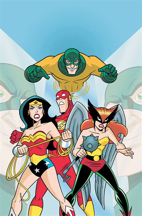comics justice league unlimited art