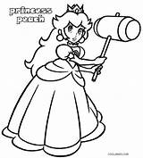 Peach Princess Coloring Pages Bowser Daisy Mario Printable Baby Kids Color Getdrawings Getcolorings Cool2bkids Printables Print Super Colorings sketch template