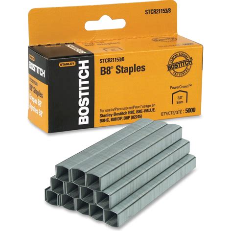 Bostitch B8 Powercrown 3 8 Staples Grand And Toy
