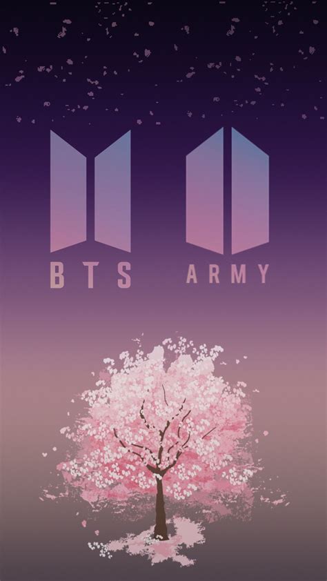 bts army logo wallpapers wallpaper cave