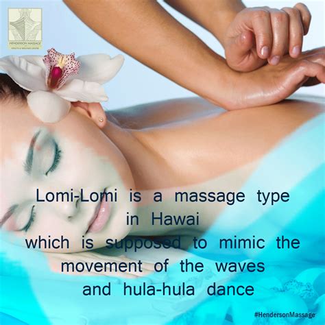 Lomi Lomi A Massage Inspired By Waves And Dance Massagefacts