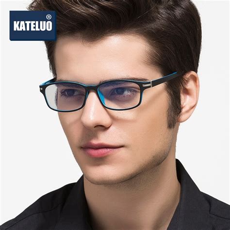 kateluo 2020 tungsten titanium anti blue light glasses men goggles