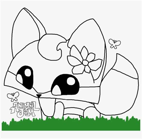 chic ideas animal jam coloring pages pet fox icon  wallpaper