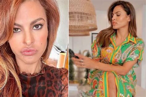 eva mendes 49 wows in sultry snap as she asks fan if she should ditch