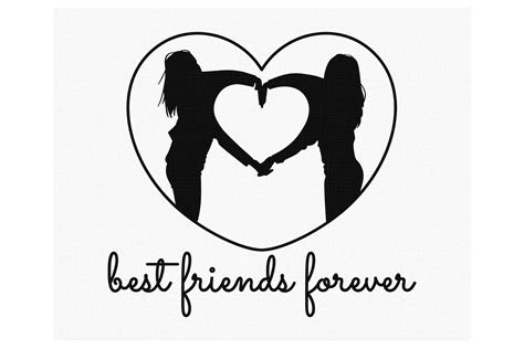 bff  friends  svg graphic  crafteroks creative fabrica