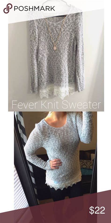 spotted while shopping on poshmark fever gray knit