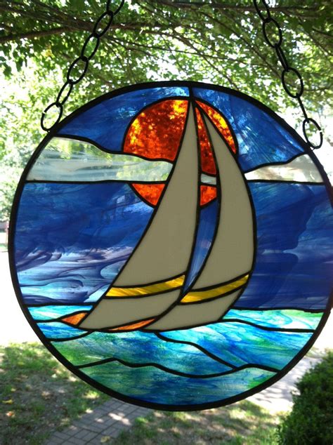 boat stained glass pattern yahoo image search results stained