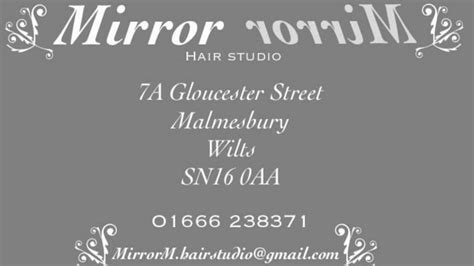 mirror mirror hair studio  gloucester street malmesbury fresha