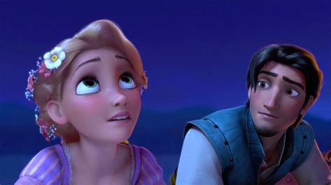 rapunzel is reunited with her hair in tangled s sequel trailer mtv