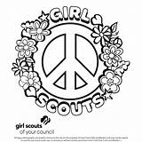 Coloring Cookie Pages Scout Girl Getcolorings Printable sketch template