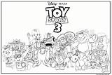 Coloring Toy Story Printable Characters Pages 1010 Sheet Freekidscoloringpage sketch template