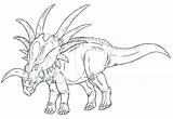 Coloring Dilophosaurus Pages Styracosaurus Dinosaur Jurassic Sketch Hybrid Color Online Print Getdrawings Getcolorings Drawing Dinosaurs Park Coloringpagesonly sketch template