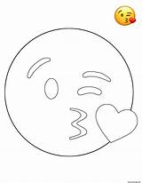 Emoji Coloriage Smiley Imprimer Amoureux Kissing Jecolorie Licorne Caca Colorier Meilleur Simpliste Remarquable Gamboahinestrosa Kissy Archivioclerici Imprimé sketch template
