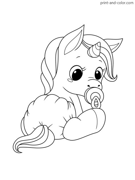 coloring pages super cute baby unicorn coloring page baby unicorn