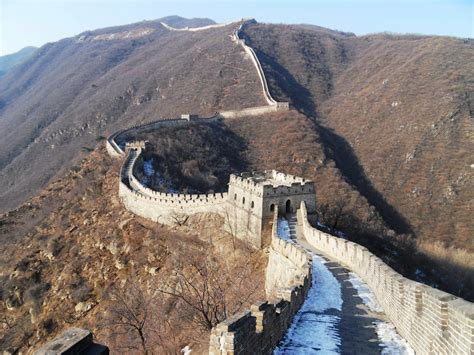 ancient traditional chinese architecture  great wall  china