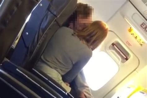 ryanair passenger filmed performing sex act on her lover