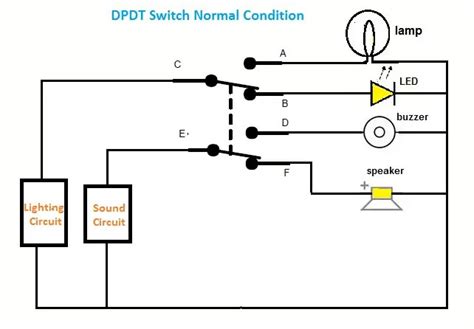 dpdt switch wiring diagram schematic kitesurfing ciara wiring