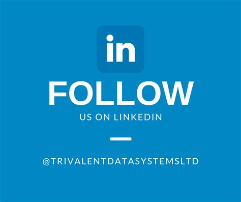 connect    linkedin trivalent data systems