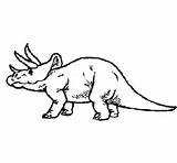 Triceratops Coloring Book Coloringcrew sketch template