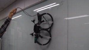 creepy drone climb  wall video popular science