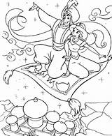 Aladdin Coloring Jasmine Coloringbay Princesas sketch template