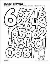 Number Scramble Worksheet Preschool Activity Worksheets Cleverlearner Coloring Numbers Activities Math Pre Children Kindergarten A4 Scrambled Learning Choose Board sketch template