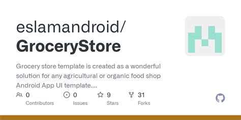 github eslamandroidgrocerystore grocery store template  created