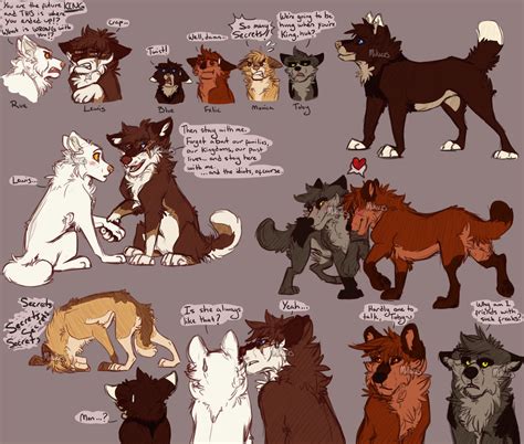 wolf oc doodles by mikaces on deviantart